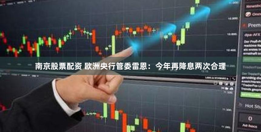 南京股票配资 欧洲央行管委雷恩:今年再降息两次合理
